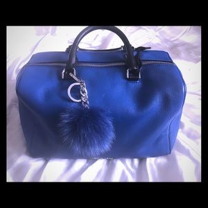 AUTHENTIC Michael Kors handbag with MK keychain